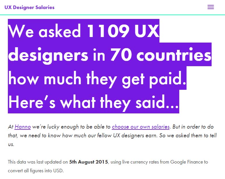 ux salary